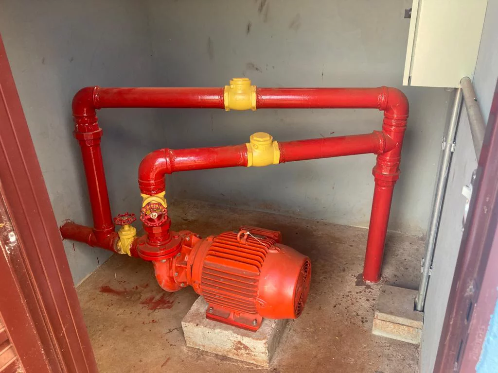 Execução de Sistema de Hidrantes na Fazenda Nego Chico de Maracaju
              - MS